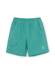 SPORTIVE SMALL LOGO NYLON SHORTS