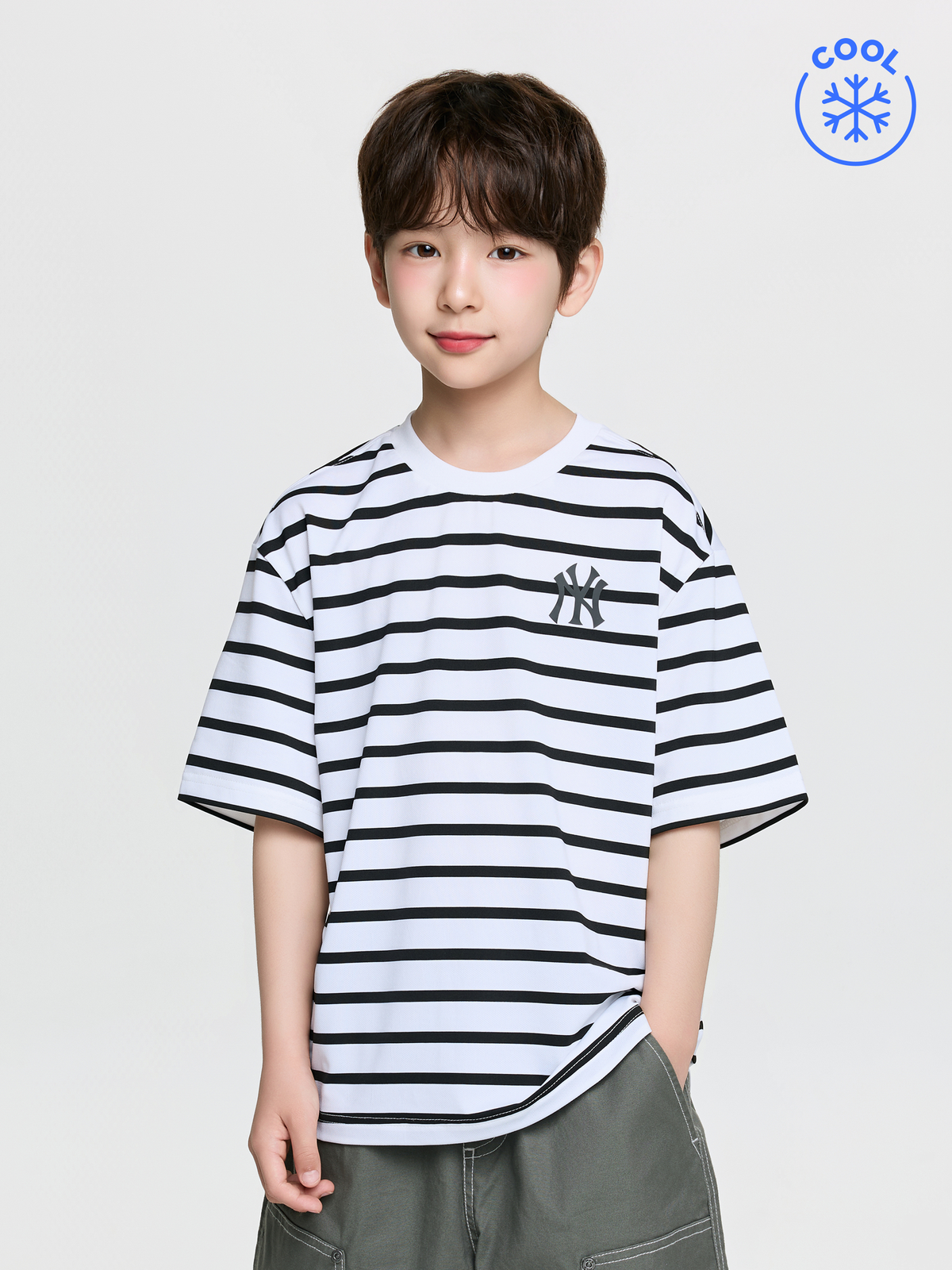Outdoor Basic Striped T-shirt