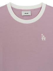 Women's Basic Small Logo Ringer T-Shirts