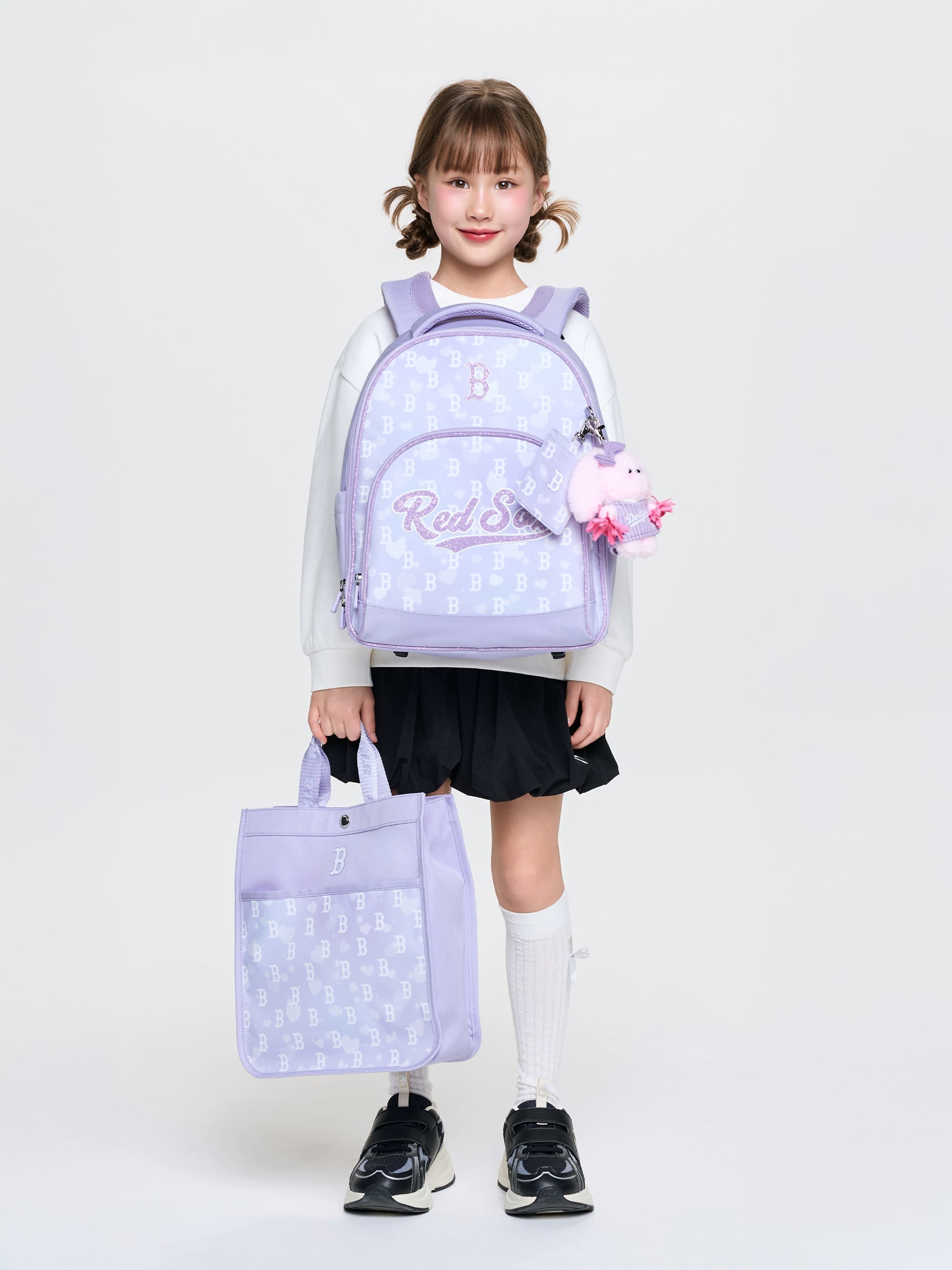 AURORA MONOGRAM Girl's Backpack Set