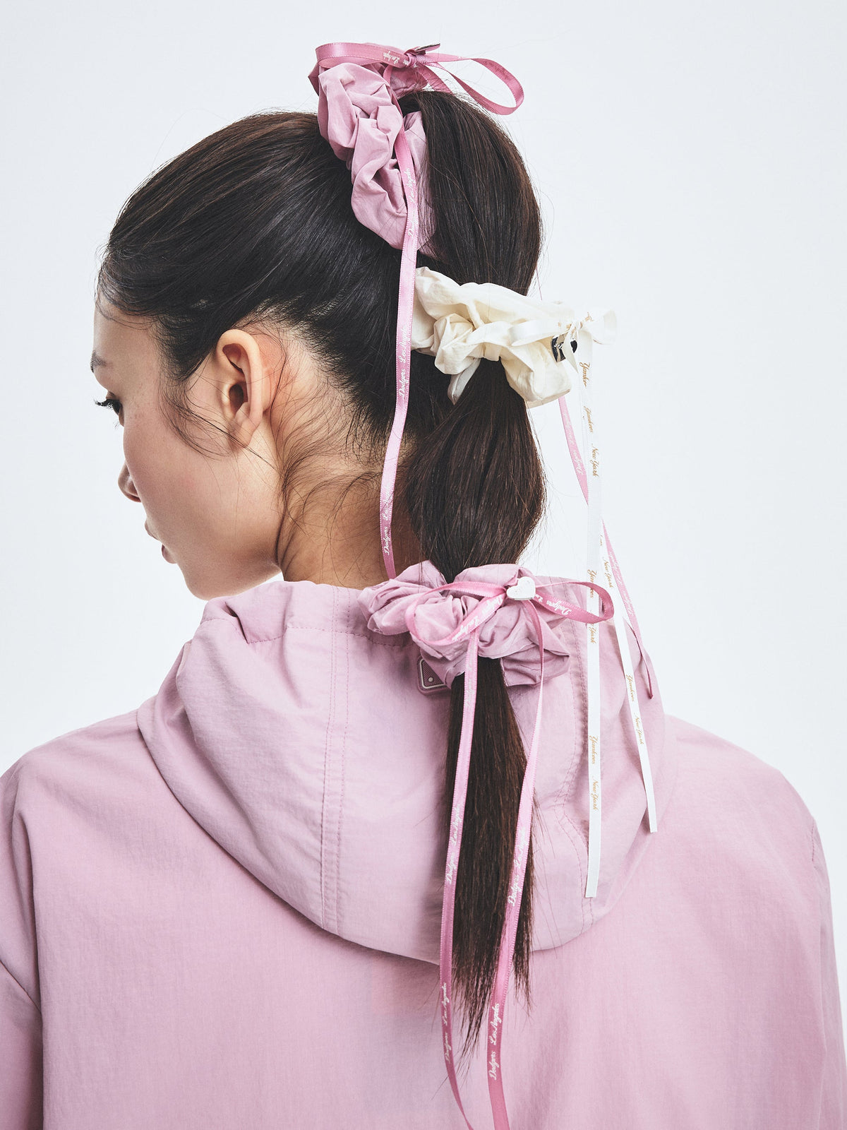 Ribbon Strap Hair Scrunchie Small