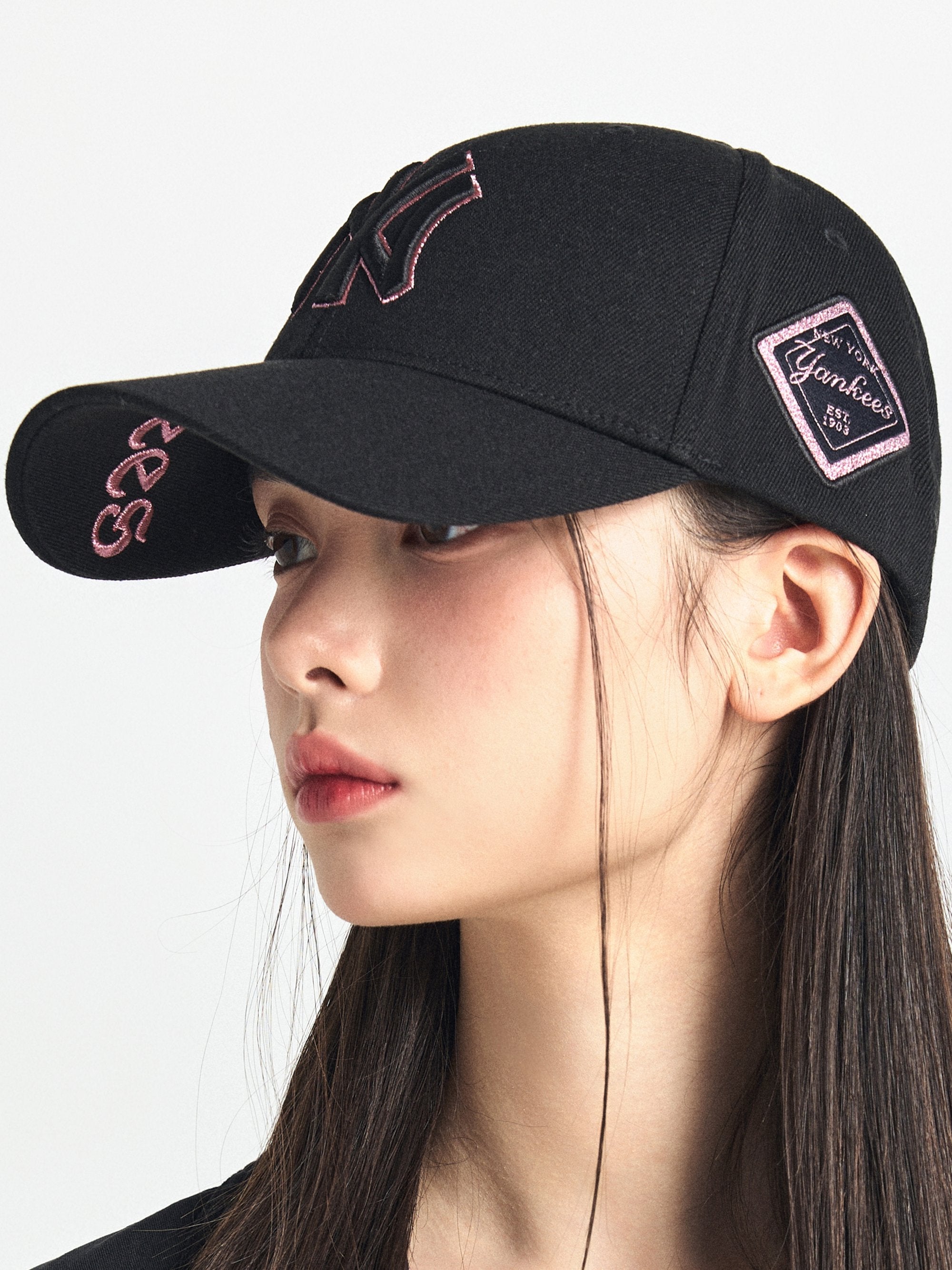 Diamond Stamp Structured Ball Cap