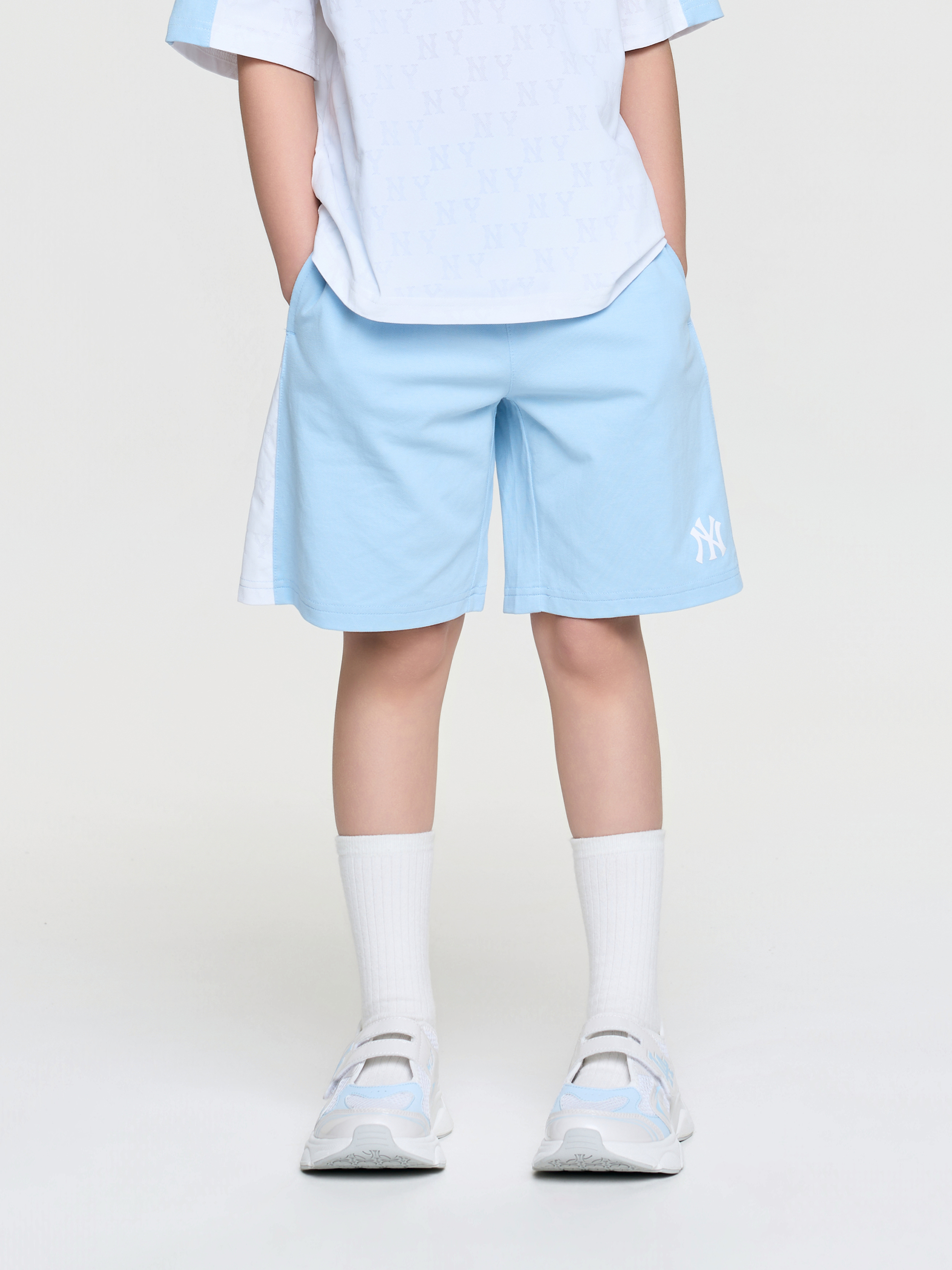 Monogram Color Block Shorts