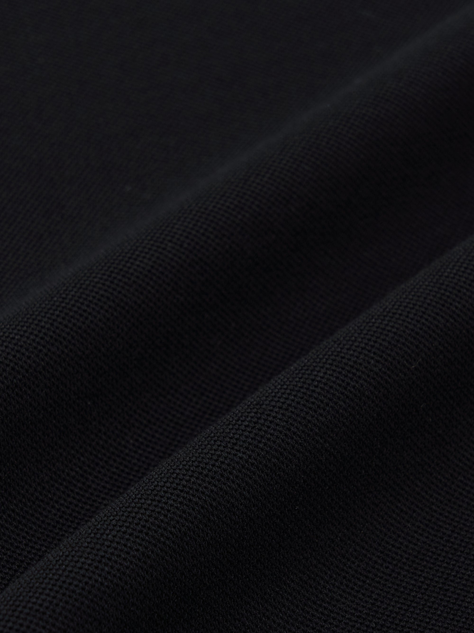 Basic Small Letter Comfortable Fit Polo T-Shirts