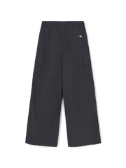 Women's GORPCORE Glossy High Waist Cargo Wide Flare Pants