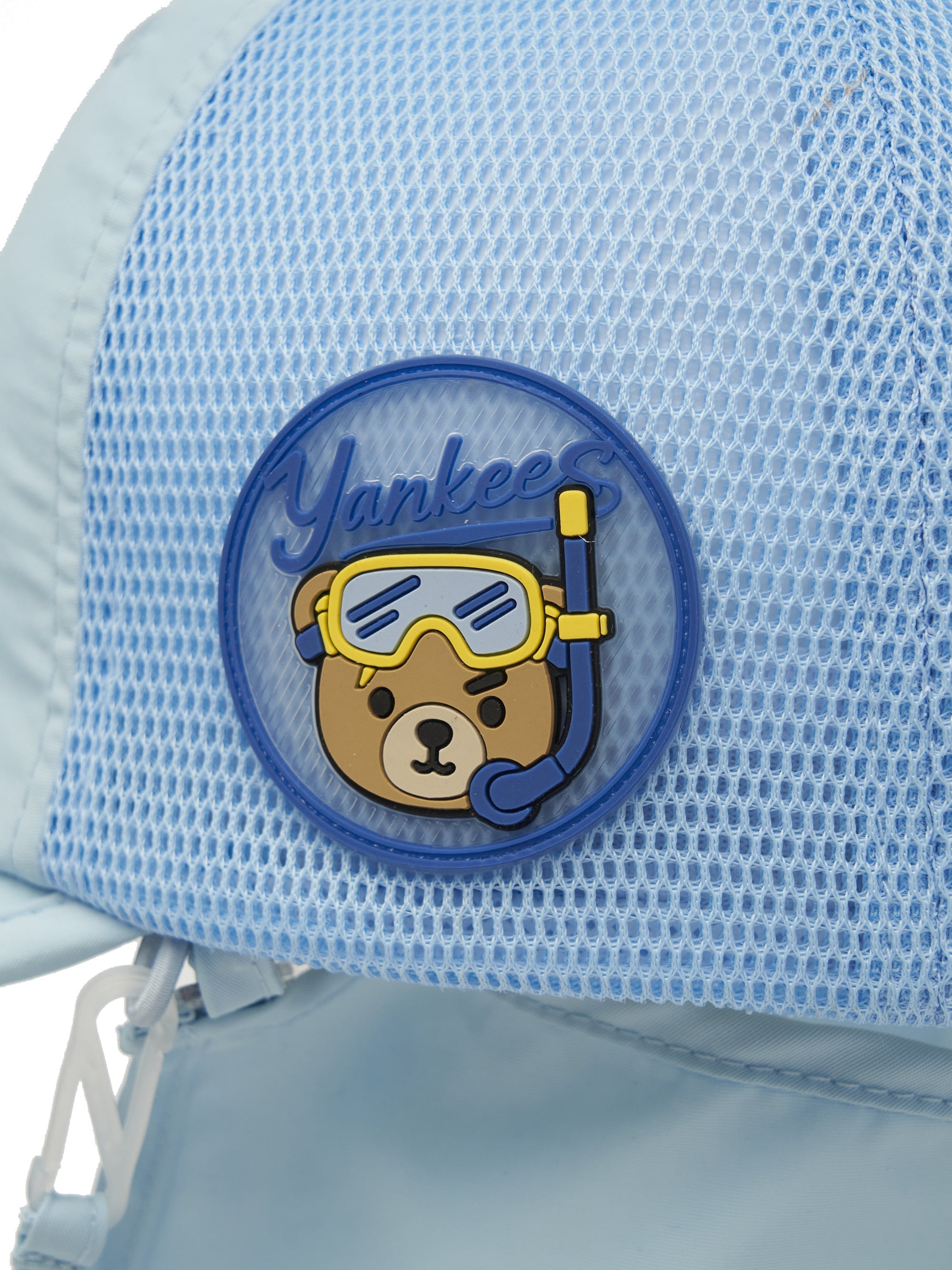Mega Bear Friends Neck Flap Mesh Cap