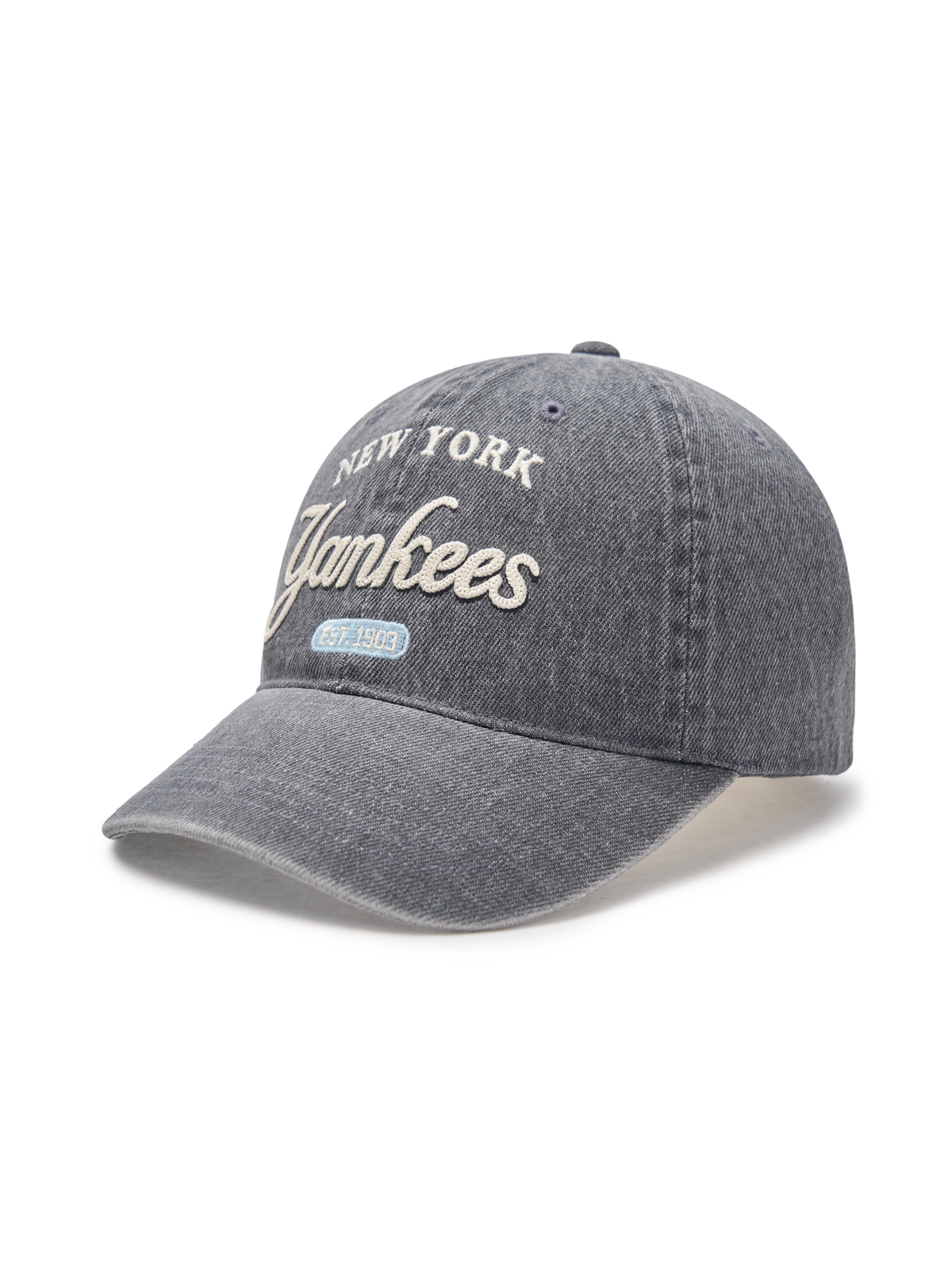 Color Denim Unstructured Ball Cap