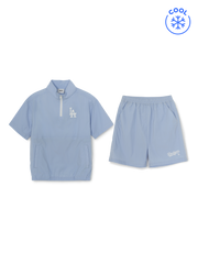 Sportive Basic Woven Anorak Set