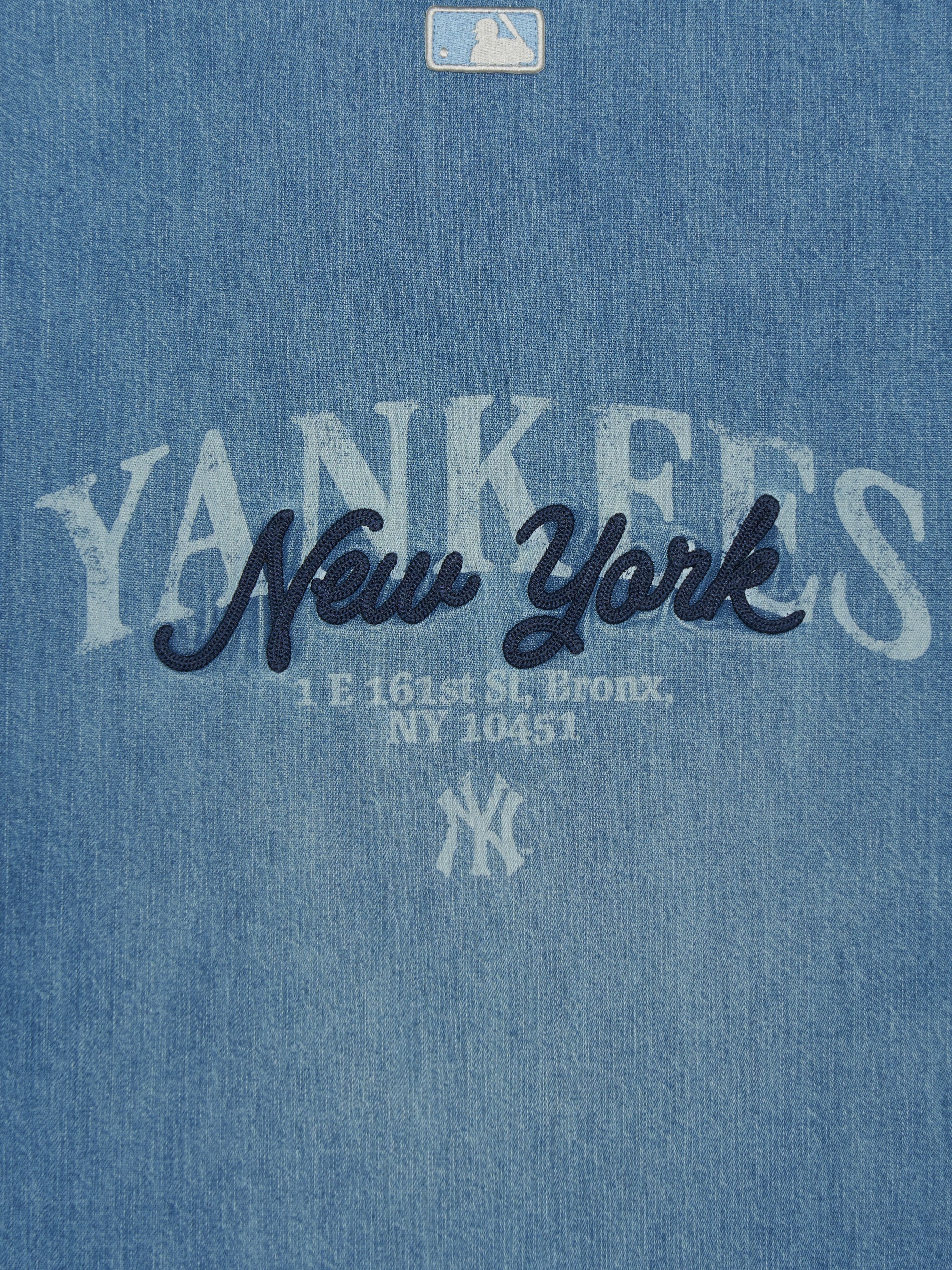 Varsity Vintage Slub Short Sleeve Denim Work Shirt