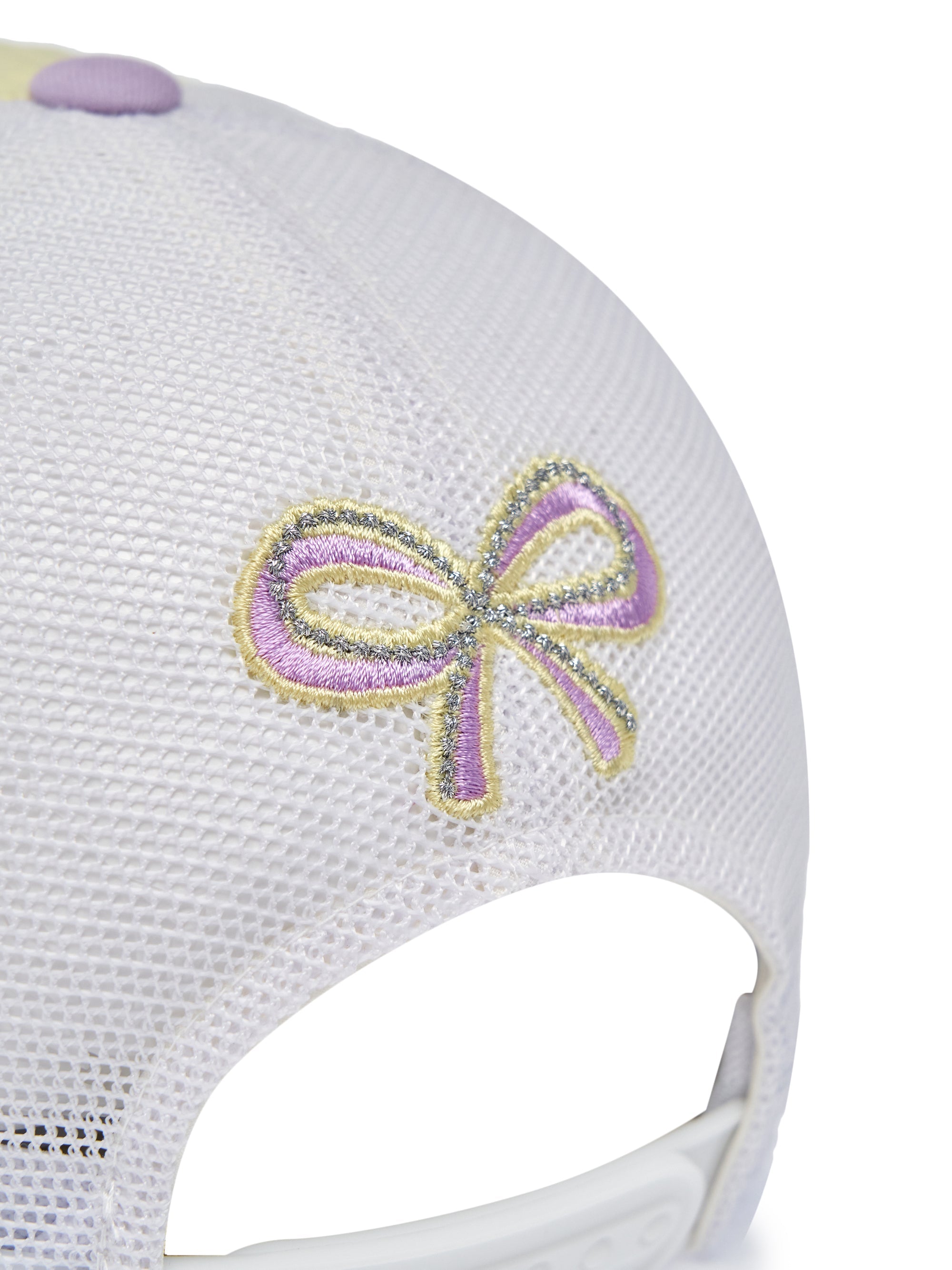 Girl's Street Ribbon Mesh Ballcap