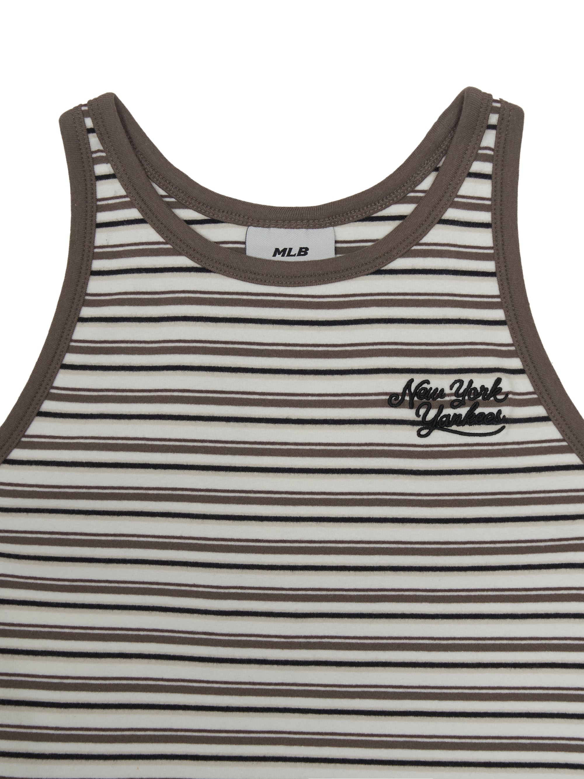 Women's Stripe Sleeveless T-shirt