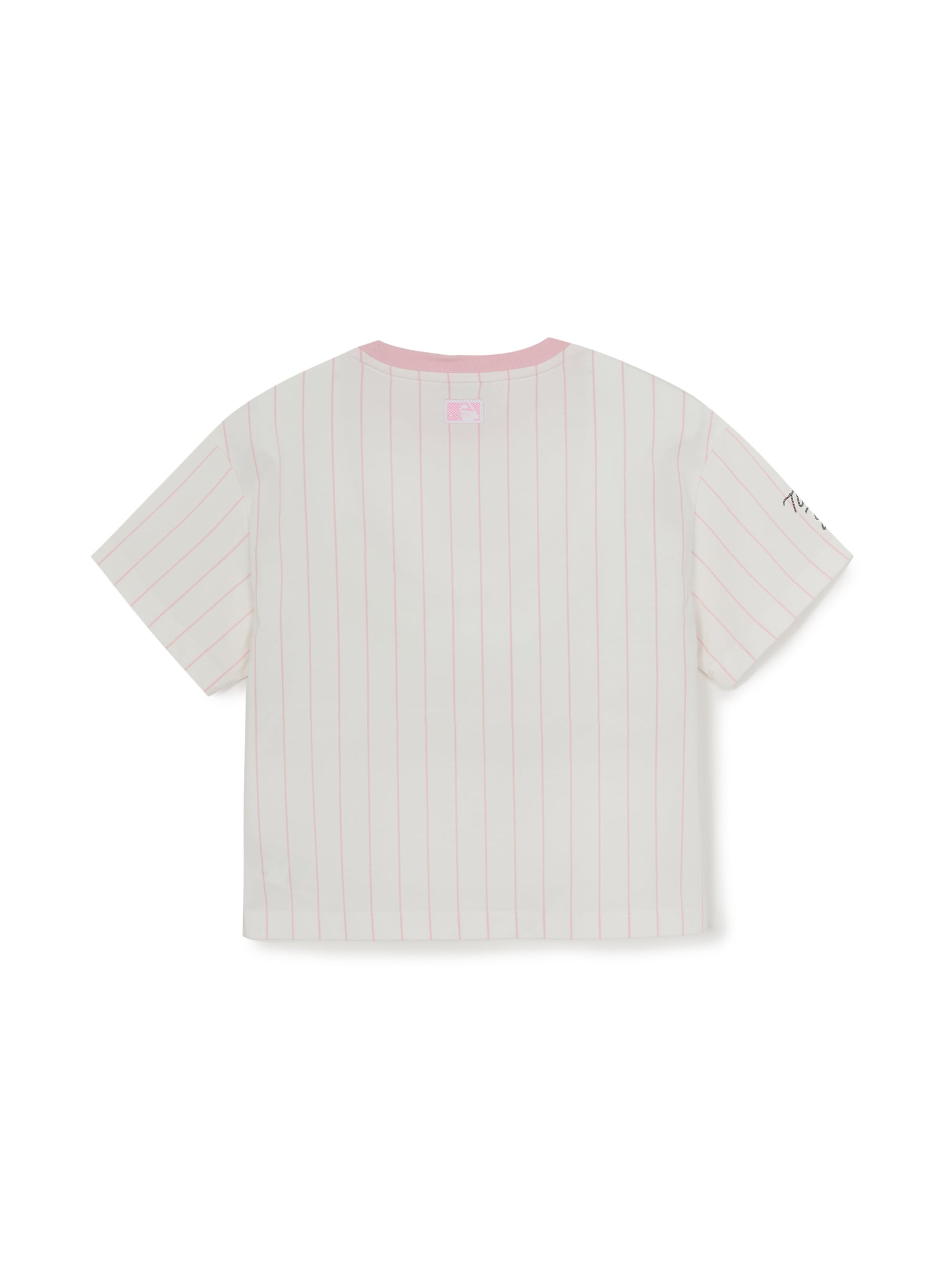 Street Basic Striped Denim T-shirt Set (Girl's)