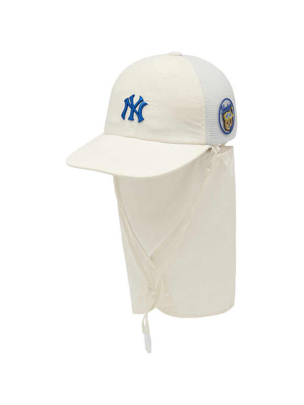 Mega Bear Friends Neck Flap Mesh Cap