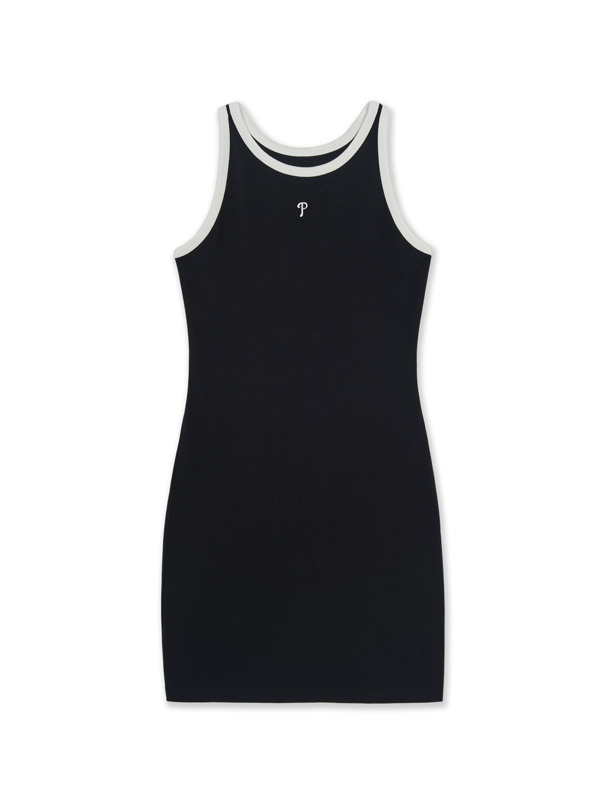 Women's Basic Ringer Ribbed Sleeveless Ops