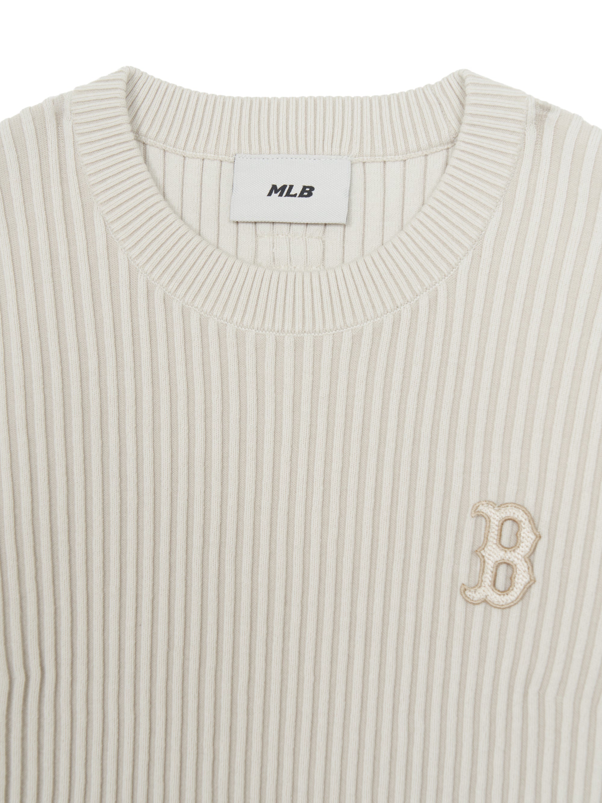 Women's Basic Street Ribbed Short Sleeve Knit Pullover