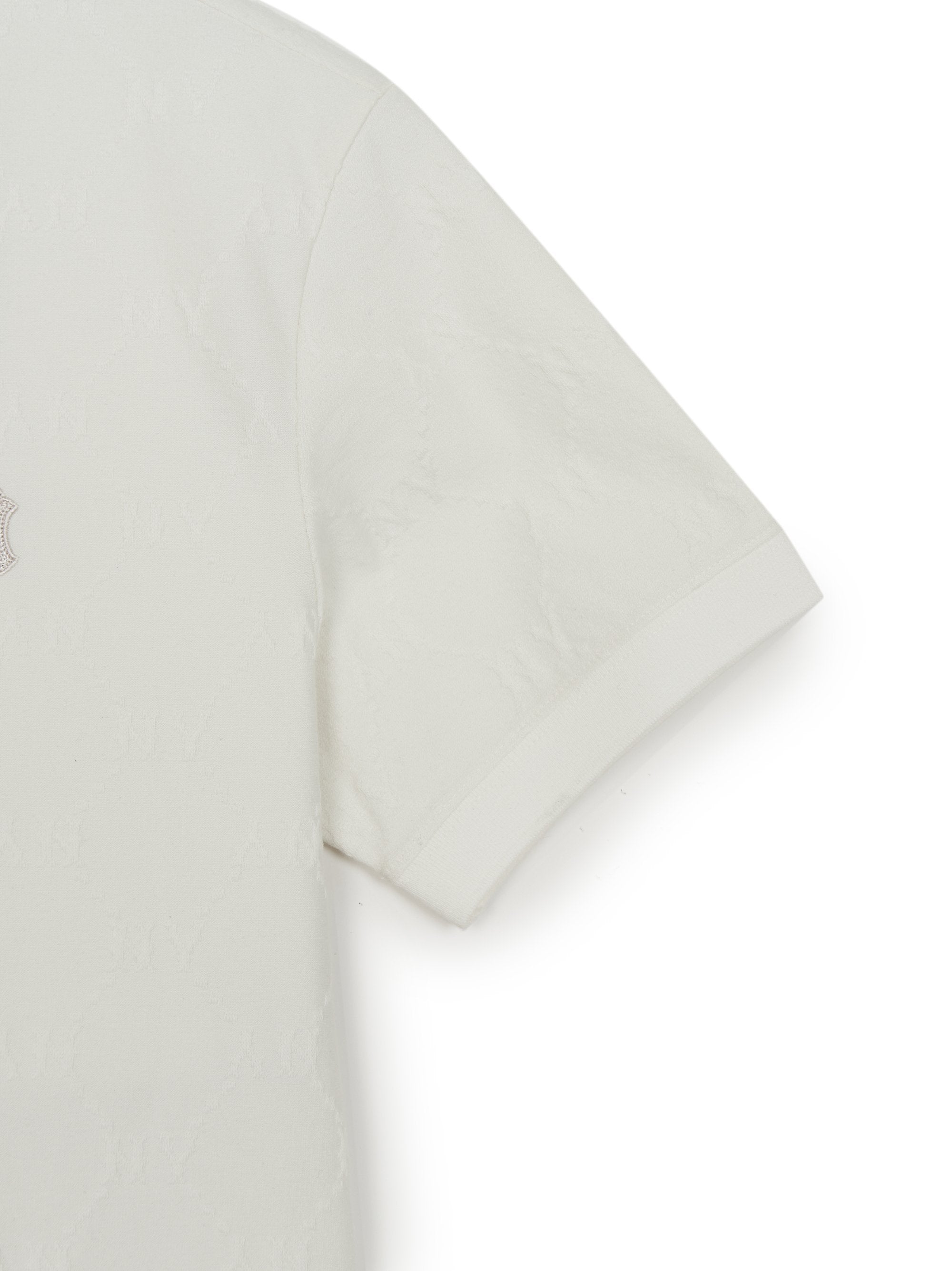 Dia Monogram Tonal Jacquard Polo T-Shirts