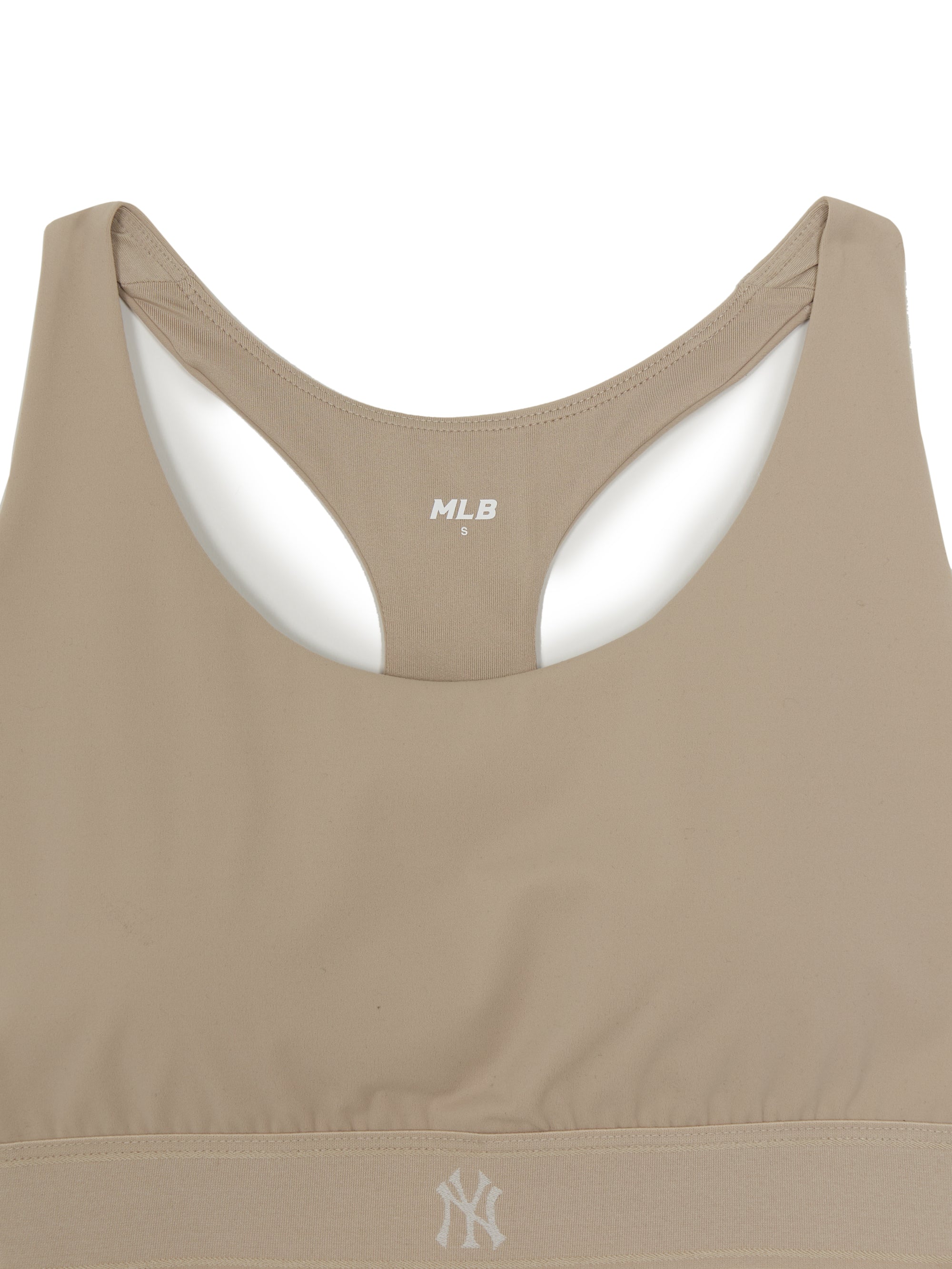 Women's Basic Band Logo Point Crop Top