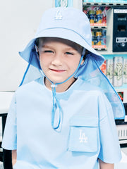 cool Field Aqua Flap Bucket Hat