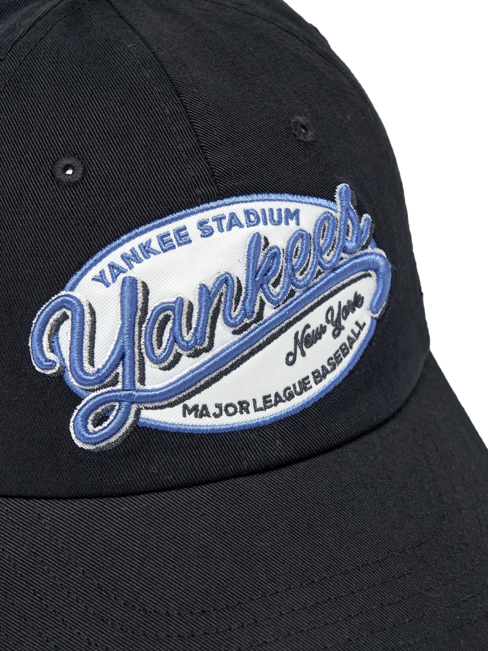 Street Oval Cursive Unstructured Ballcap
