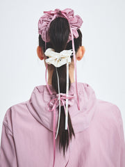 Ribbon Strap Hair Scrunchie Large