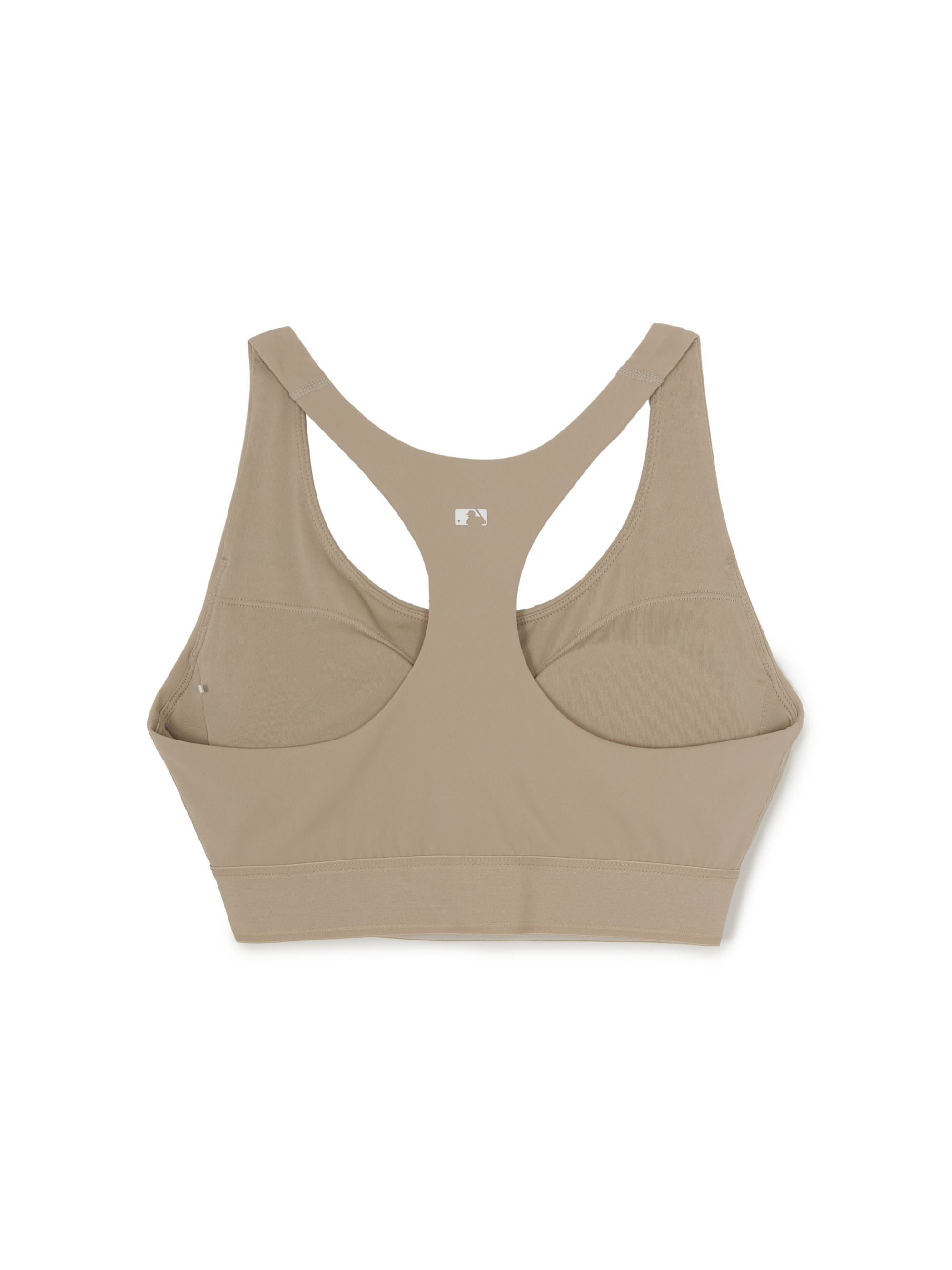 Women's Basic Band Logo Point Crop Top