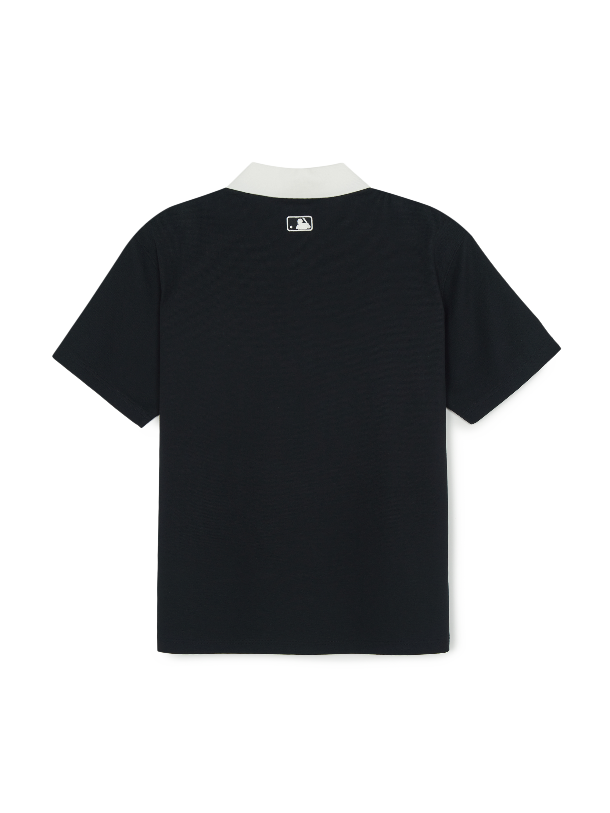 Basic Small Letter Comfortable Fit Polo T-Shirts