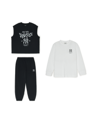 Varsity Vest Long Slv 3 Set