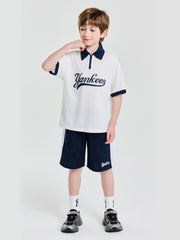 cool Field Varsity Mesh Pique T-shirt Set