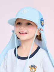 Mega Bear Friends Neck Flap Mesh Cap