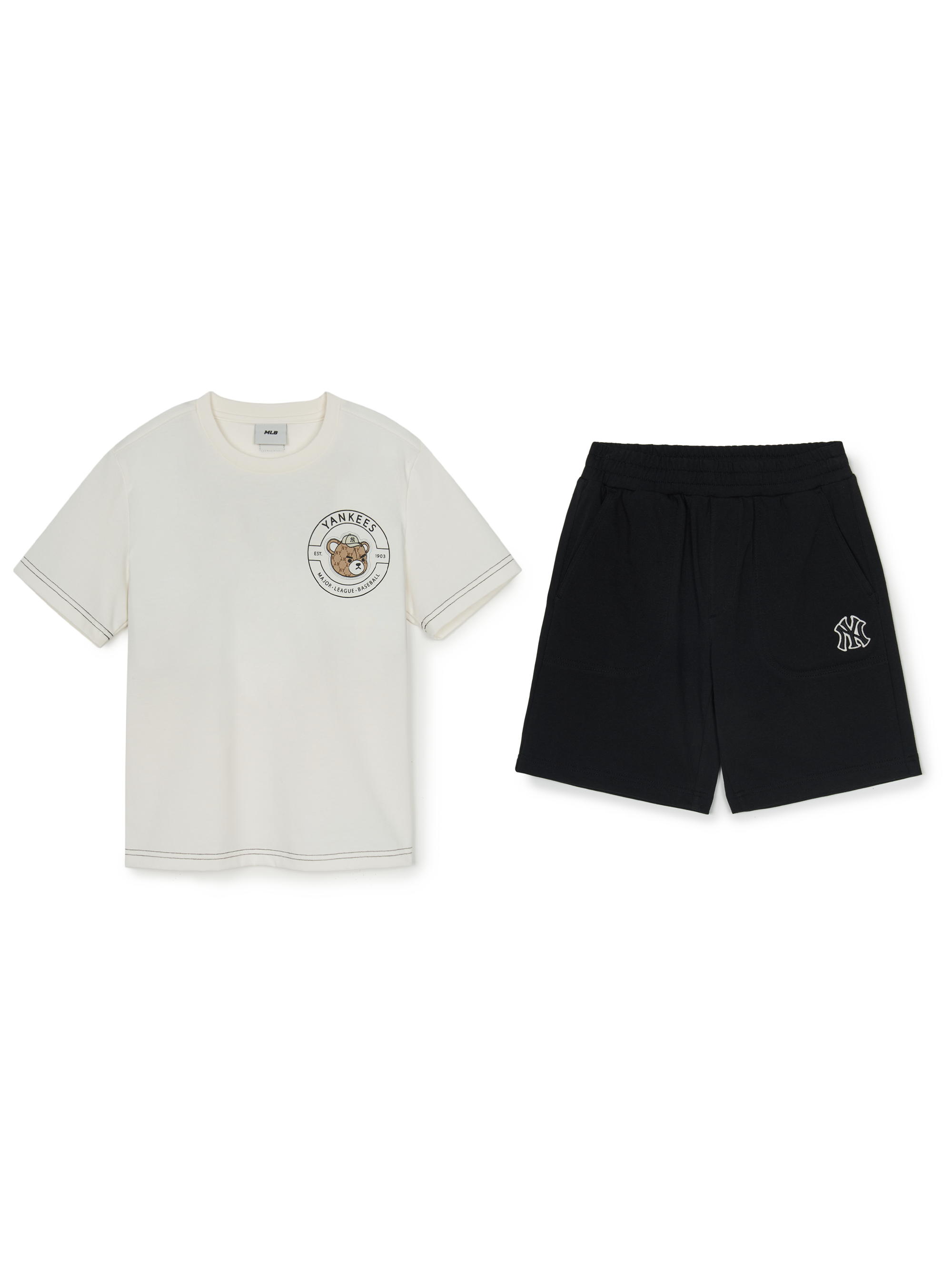 Mono-bear T-shirt Set