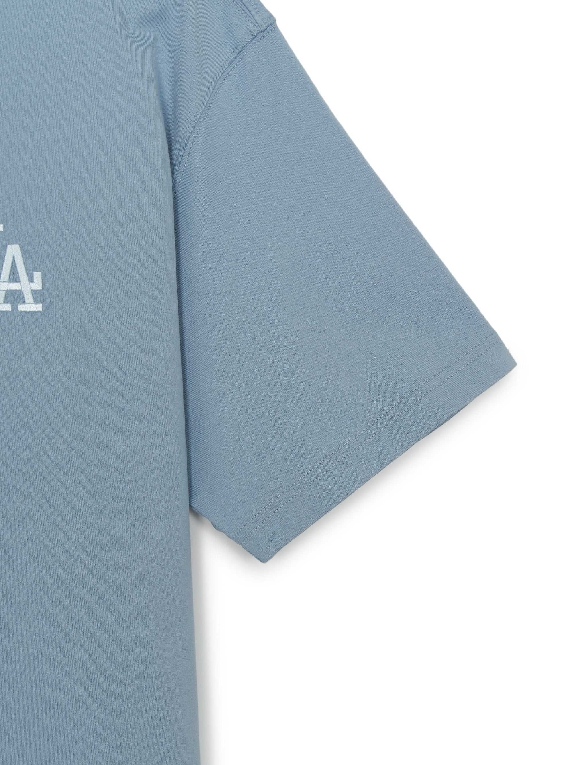 Vintage Denimlike Monogram Big Lux Over Fit T-shirt