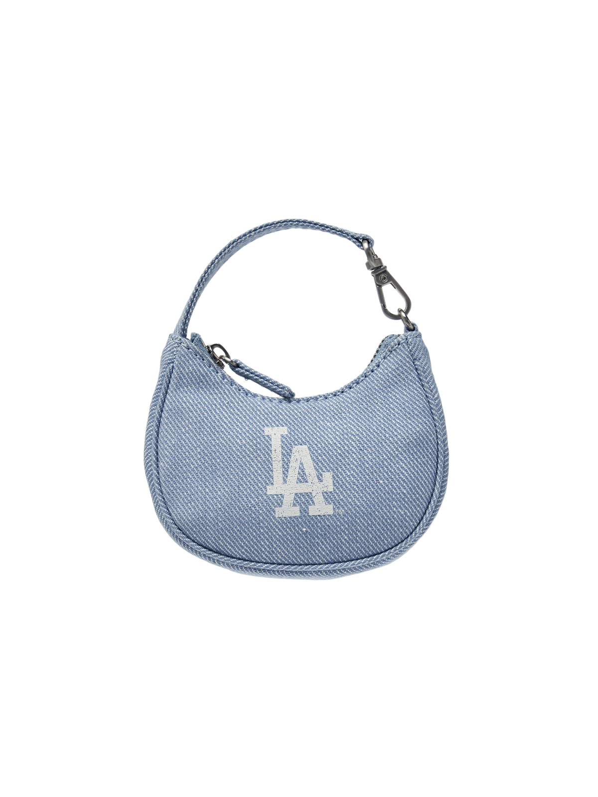 Basic Denim Mini Bag Keyring