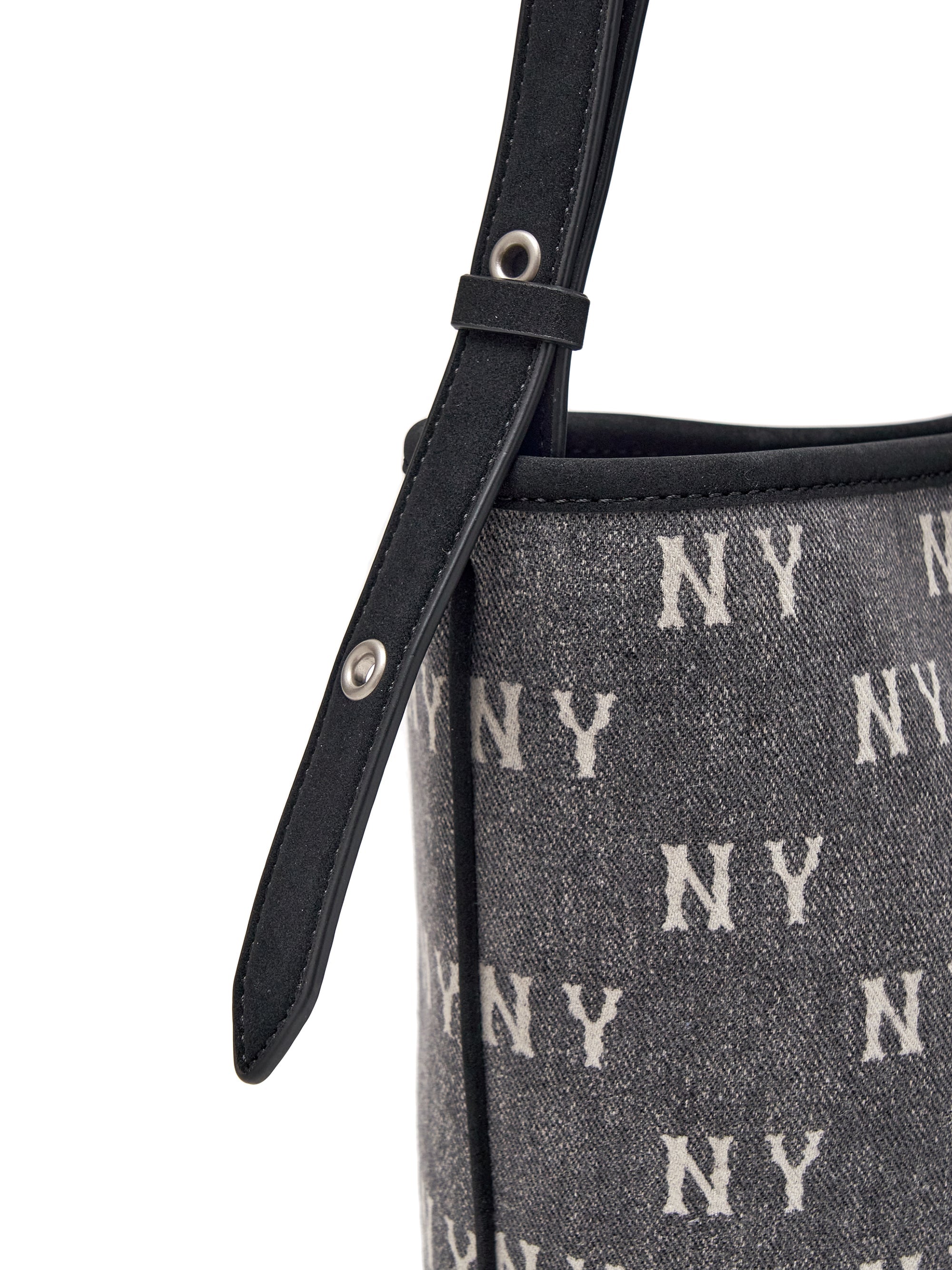 Classic Monogram Vintage Denim Bucket Bag