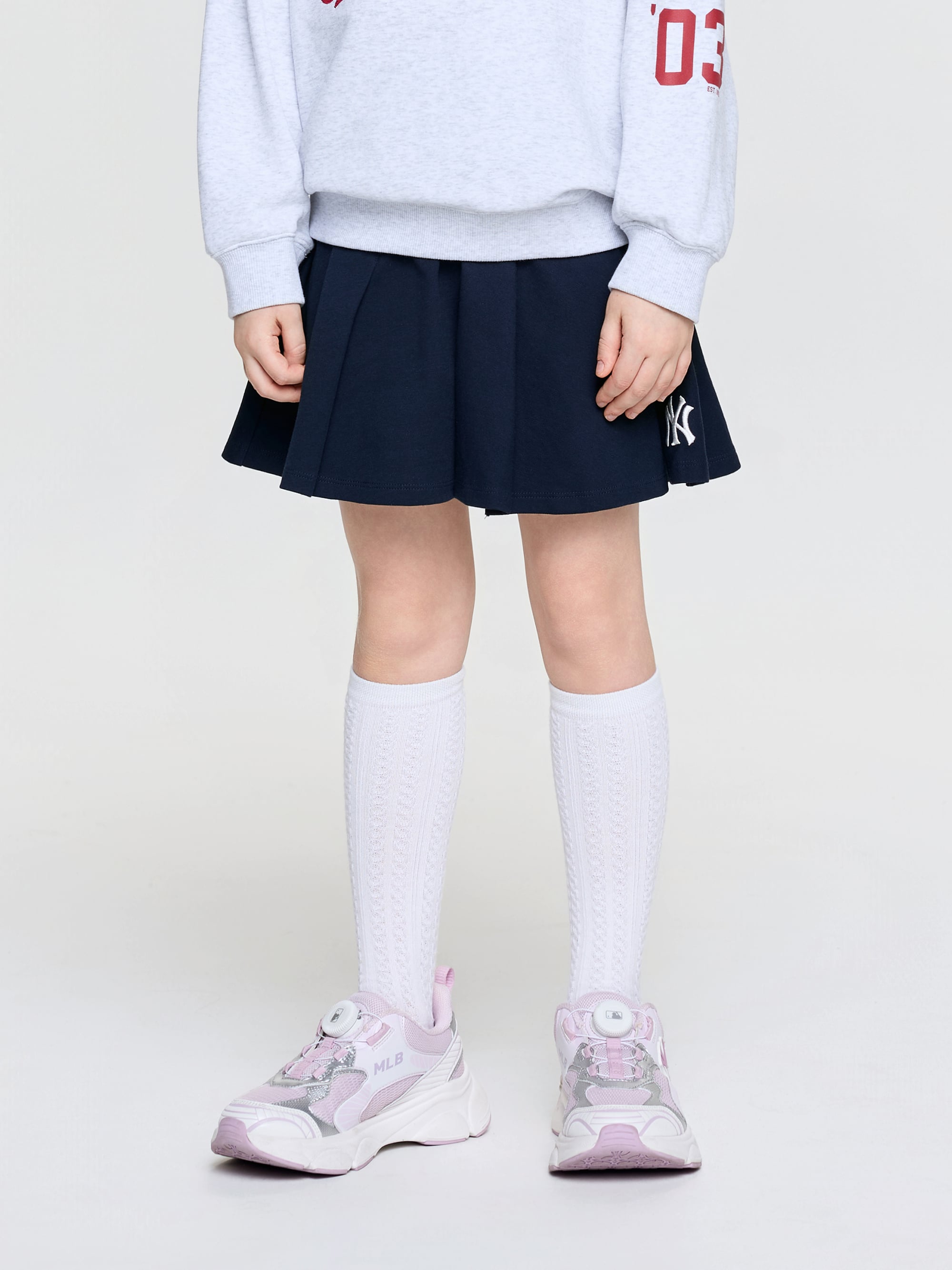 BASIC DENIM-LIKE SKIRT PANTS