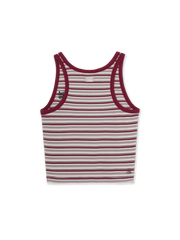 Women's Stripe Sleeveless T-shirt