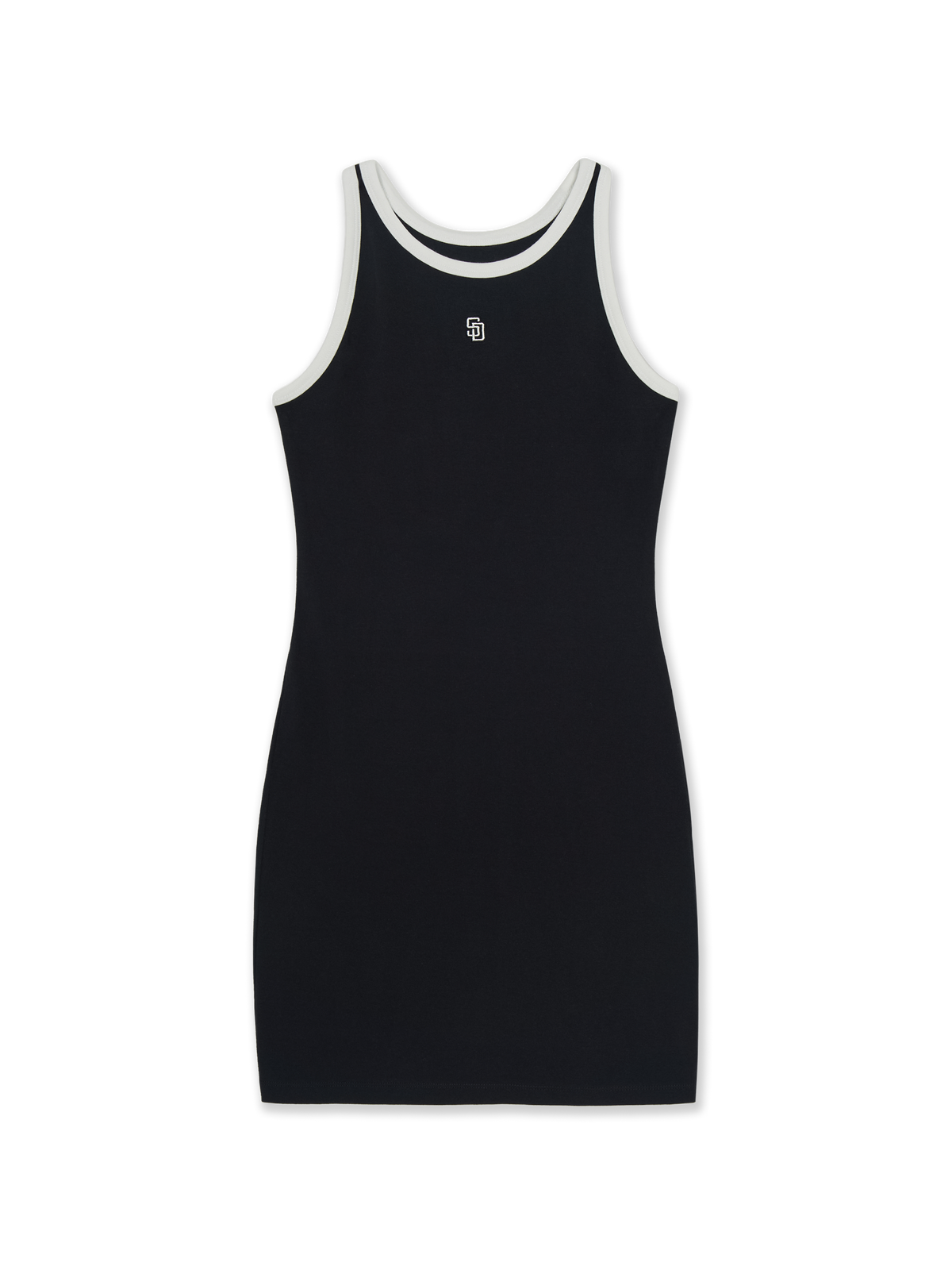 Women's Basic Ringer Ribbed Sleeveless Ops