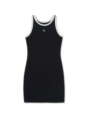 Women's Basic Ringer Ribbed Sleeveless Ops