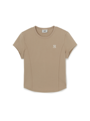 Women's Slim Crop Cap Sleeve T-shirt