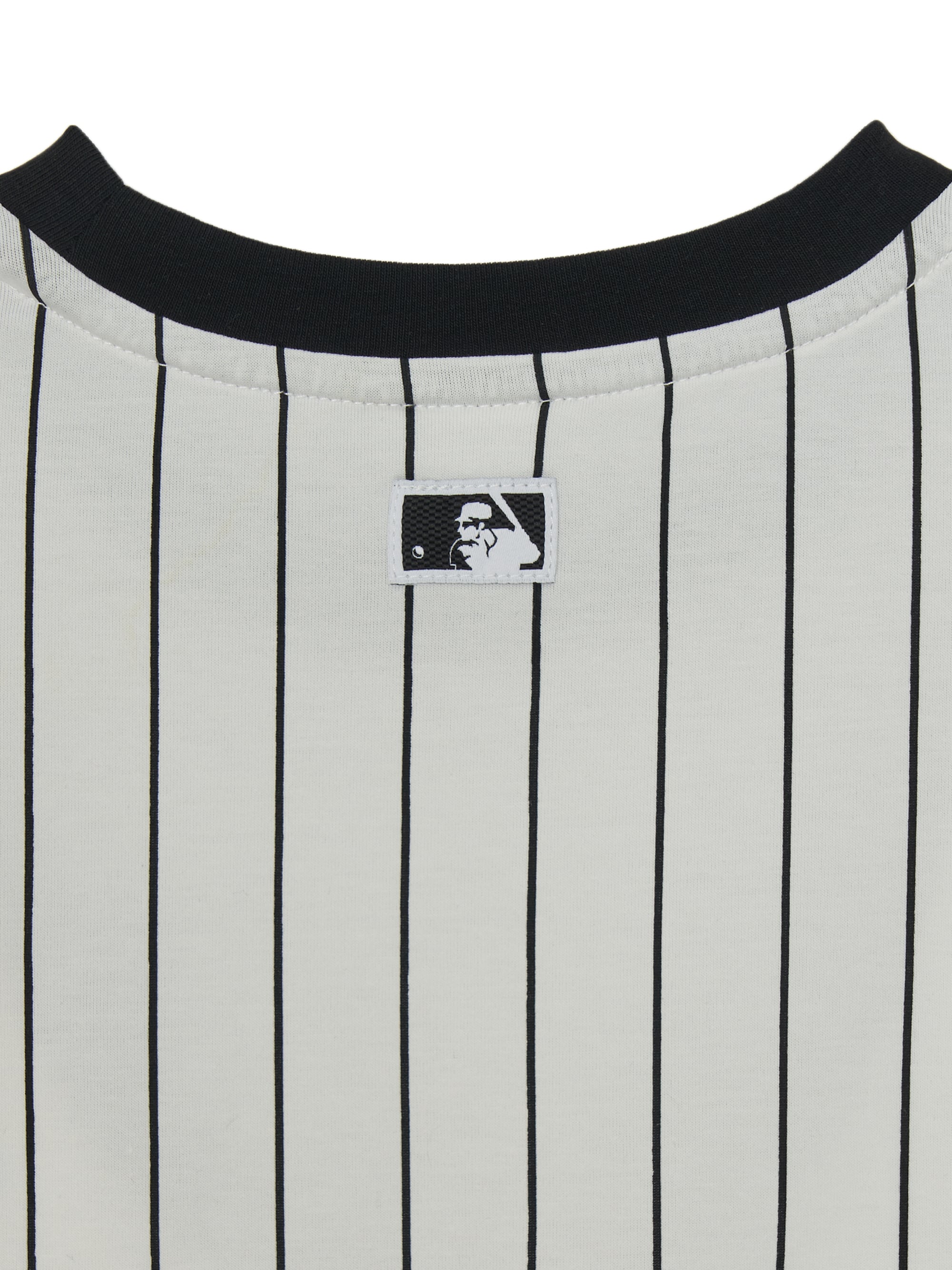 STREET BASIC STRIPED DENIM T-SHIRT SET