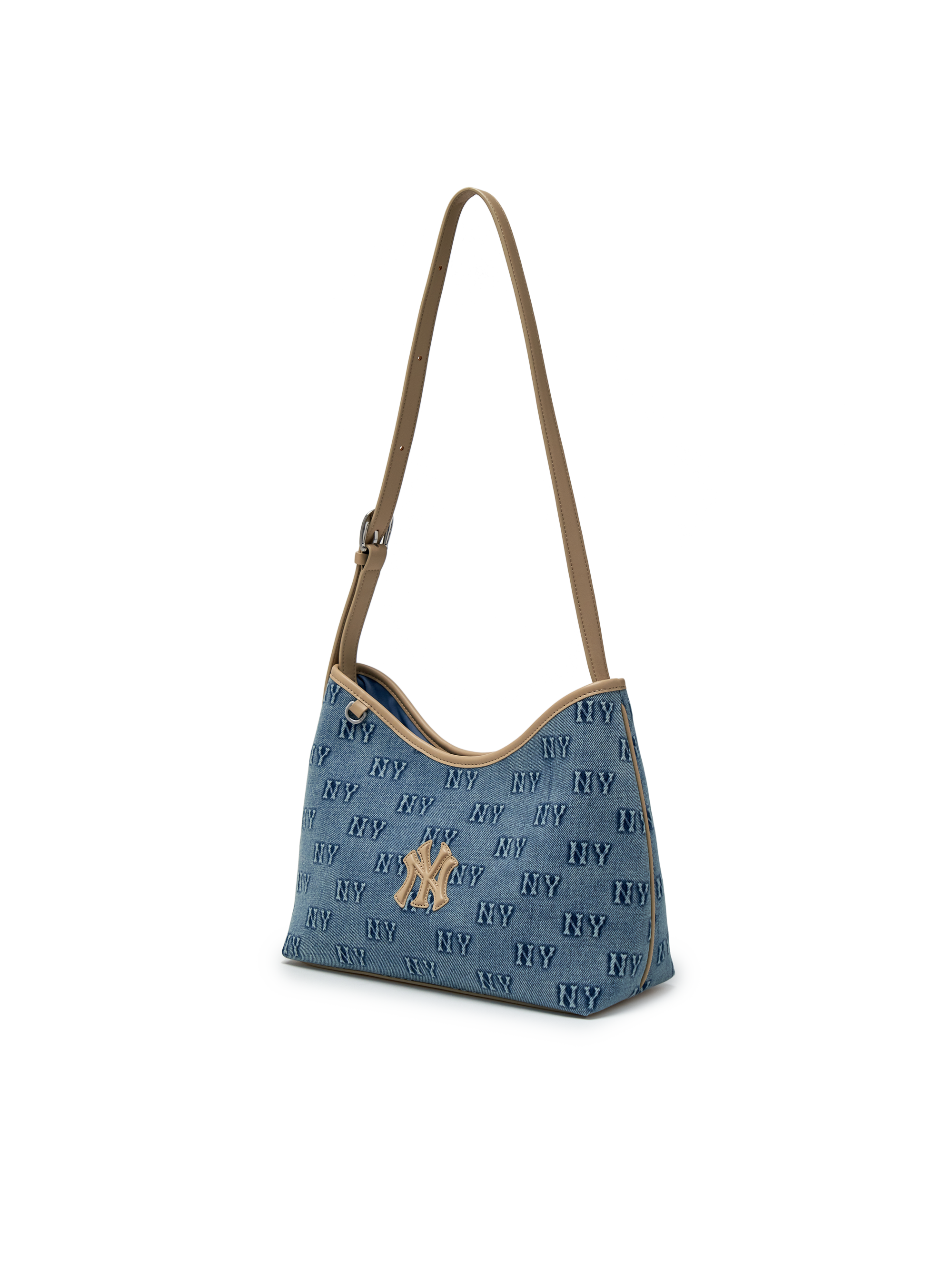 CLASSIC MONOGRAM DENIM EMBO BUCKET BAG