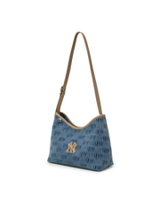 CLASSIC MONOGRAM DENIM EMBO BUCKET BAG