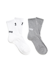 Sportive Crew Socks 2pairs Set