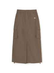 Women's GORPCORE Shirring Cargo Long Skirt