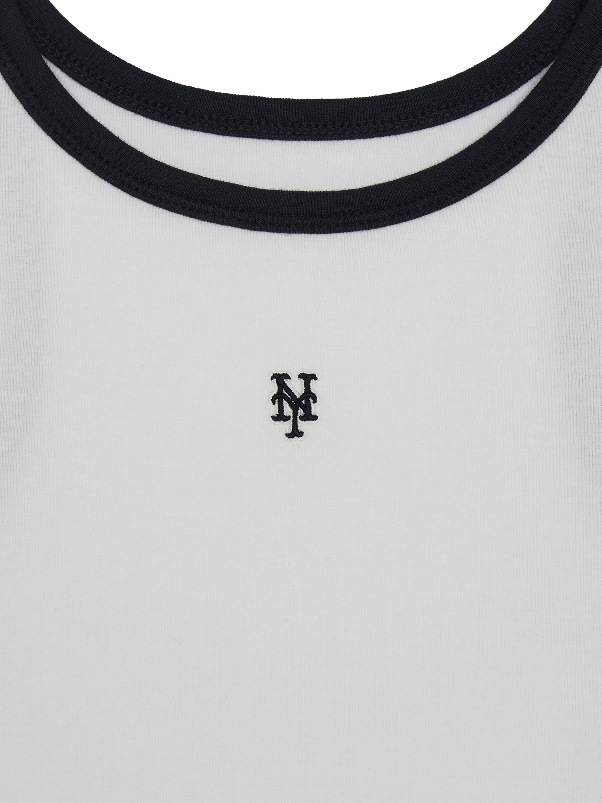 Women's Basic Ringer Ribbed Sleeveless Ops