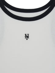Women's Basic Ringer Ribbed Sleeveless Ops