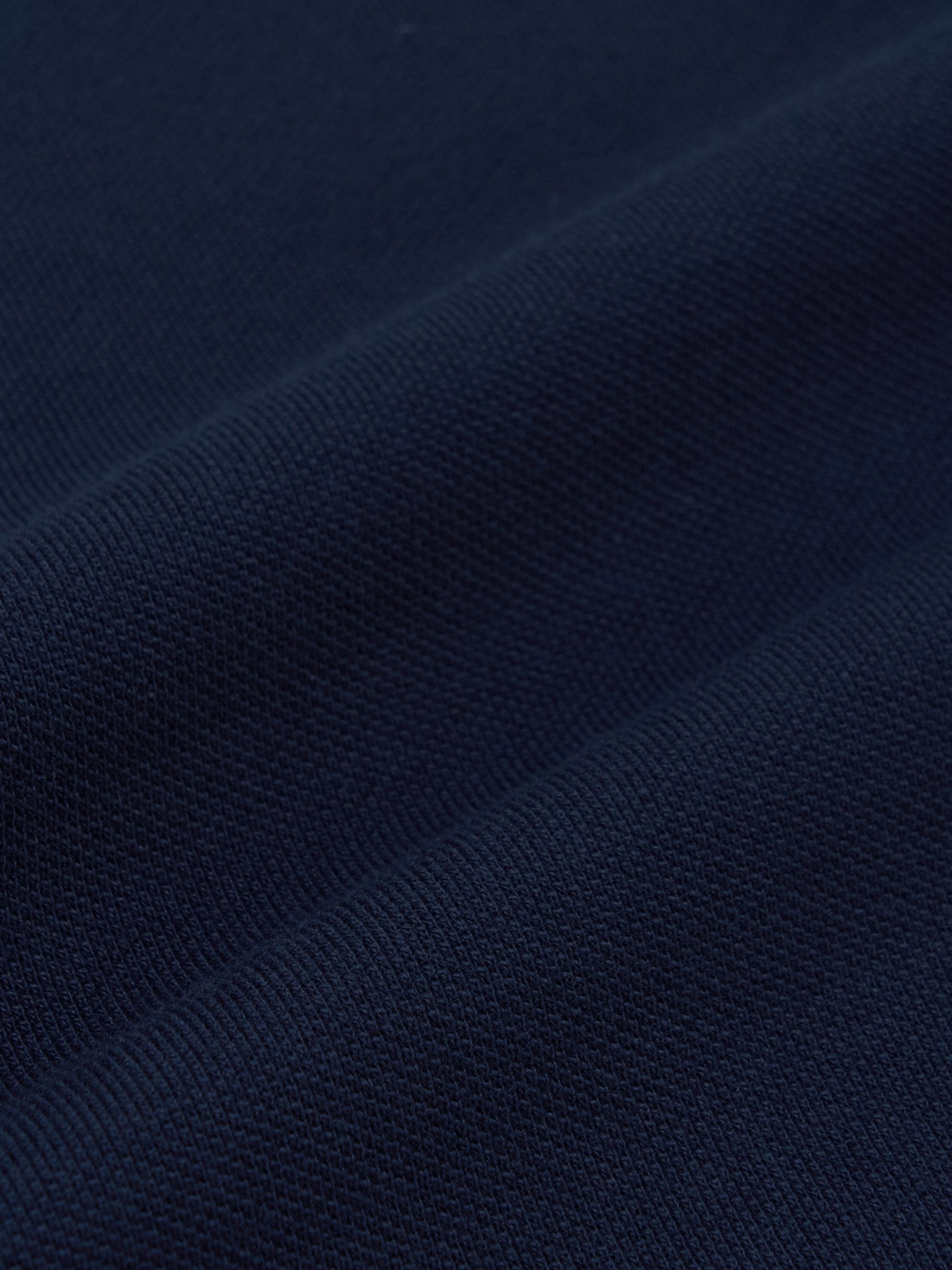 Varsity Small Cursive Over Fit Polo T-Shirts
