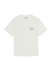Sheriff Lettering Semi Over-Fit T-shirt