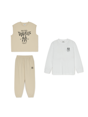 Varsity Vest Long Slv 3 Set