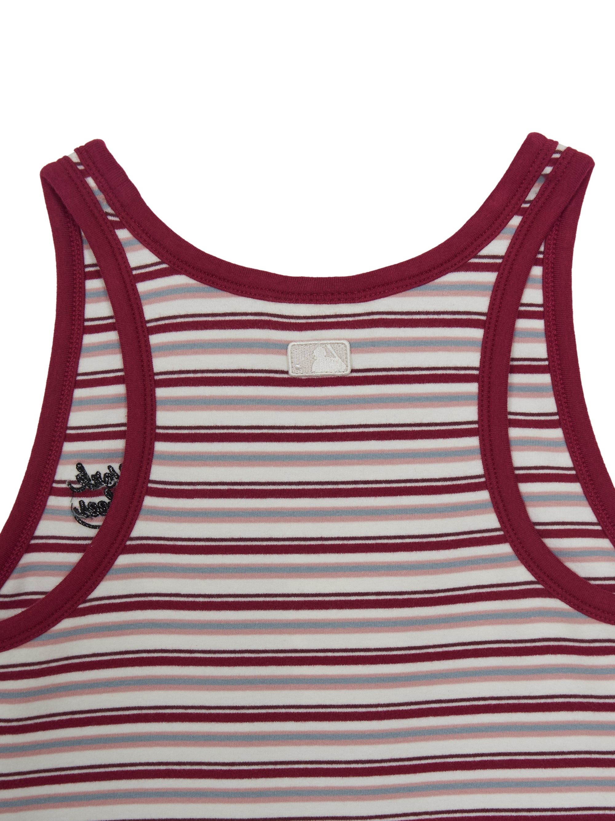 Women's Stripe Sleeveless T-shirt