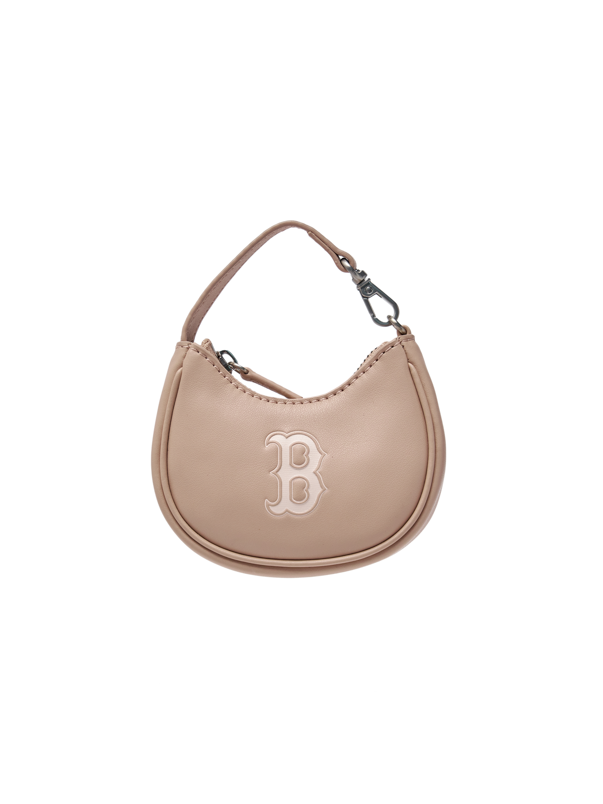 Basic Embo Logo Mini Bag Keyring